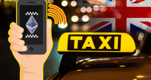 10 هزار تاکسی در انگلیس از اتریوم برای روش پرداخت استفاده می‌کنند