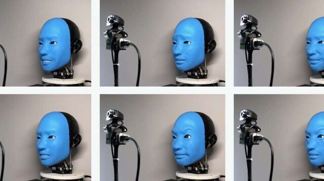 رباتی که به حالات چهره انسان‌ها واکنش نشان می‌دهد