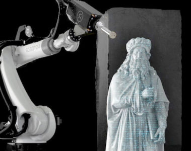 ربات جدید مجسمه ساز یک استارتاپ ایتالیایی می‌تواند همانند میکل آنژ مجسمه بسازد