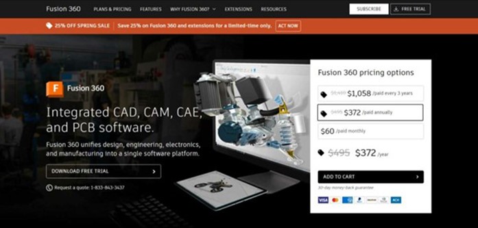 ۱. نرم افزار Autodesk Fusion 360