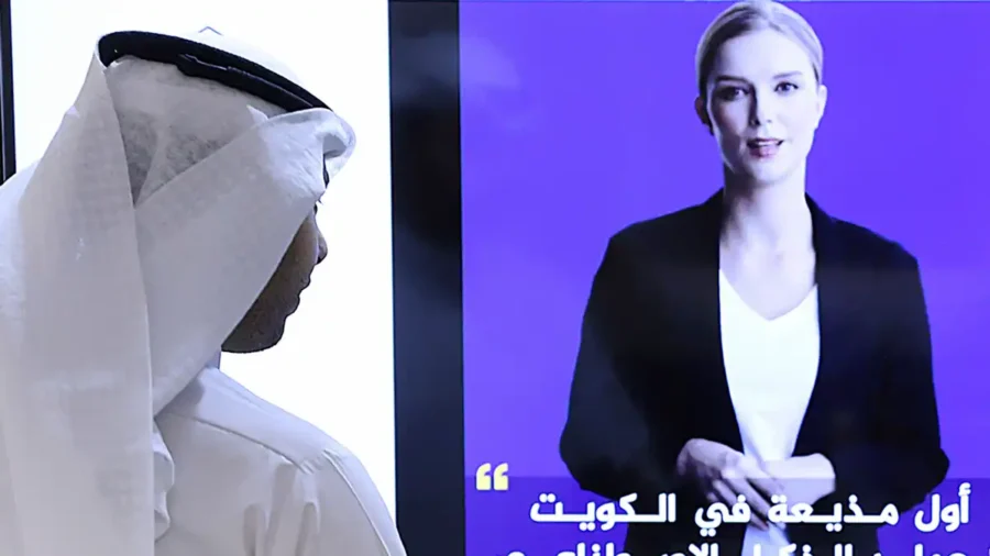 نخستین مجری خبر هوش مصنوعی در کویت معرفی شد