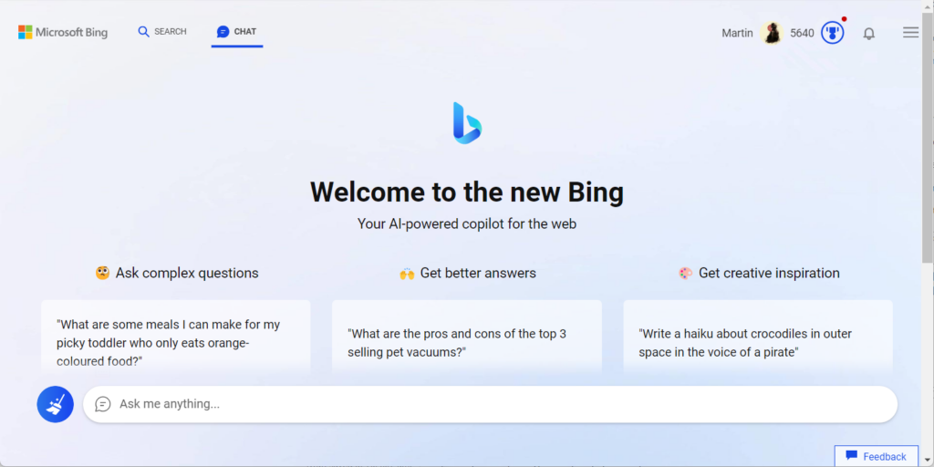 فناوری «Bing Chat» مایکروسافت