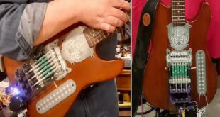 ۱۶ سال تلاش برای ساخت ربات دستیار نواختن گیتار