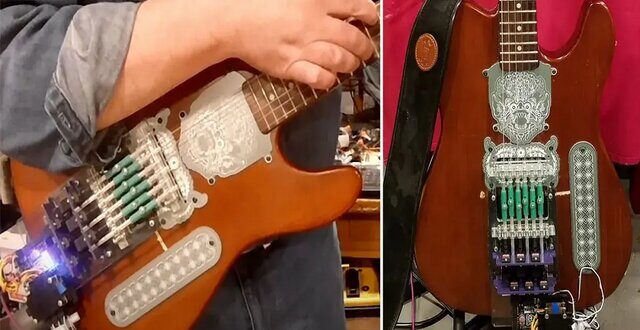 ۱۶ سال تلاش برای ساخت ربات دستیار نواختن گیتار