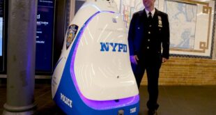 پلیس نیویورک از یک ربات برای حفظ امنیت ایستگاه مترو میدان تایمز استفاده خواهد کرد