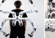 بازوی رباتیک با امکان اتصال به پشت کاربر برای تعامل اجتماعی