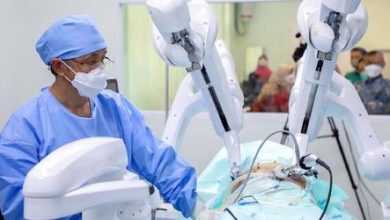 ربات جراح ایرانی سینا در بیمارستان اندونزی