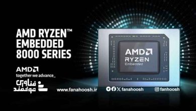 رونمایی AMD از Ryzen Embedded 8000؛ اولین پردازنده‌ها با هوش مصنوعی برای صنایع