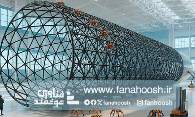 استفاده از گروه‌های رباتیک در تولید فناوری‌های حوزه هوافضا