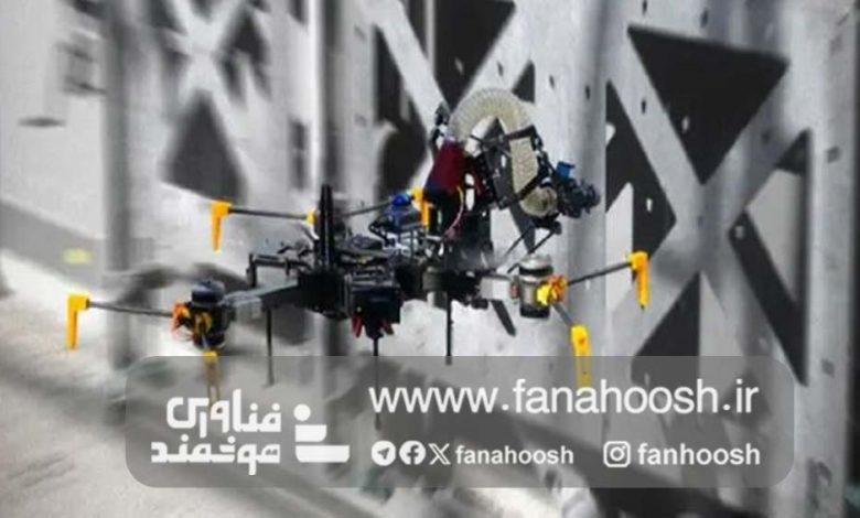 ساخت‌وساز آسمانخراش‌ها با ربات‌های پرنده