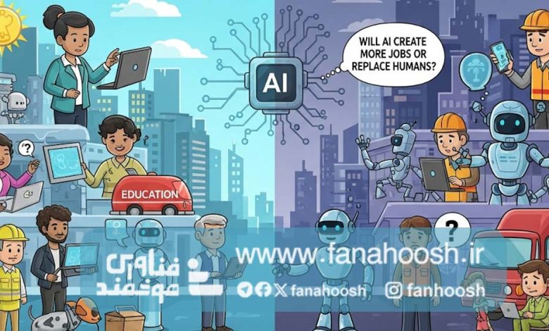 فرصت‌ها و تهدیدهای هوش مصنوعی برای بازارکار